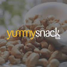 Yummy snack foods logo